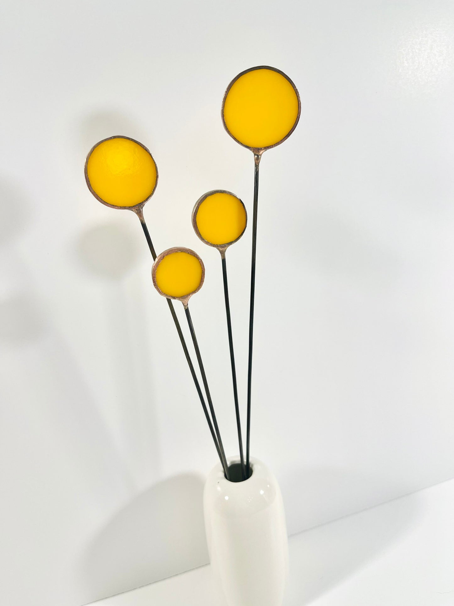 Glass Billy Button Stems