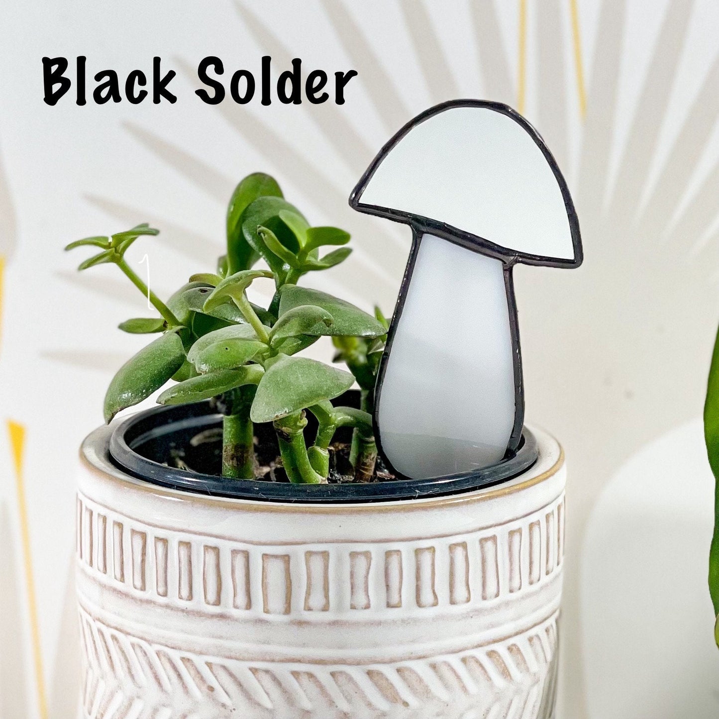 Mirror Mushroom Plant Stake