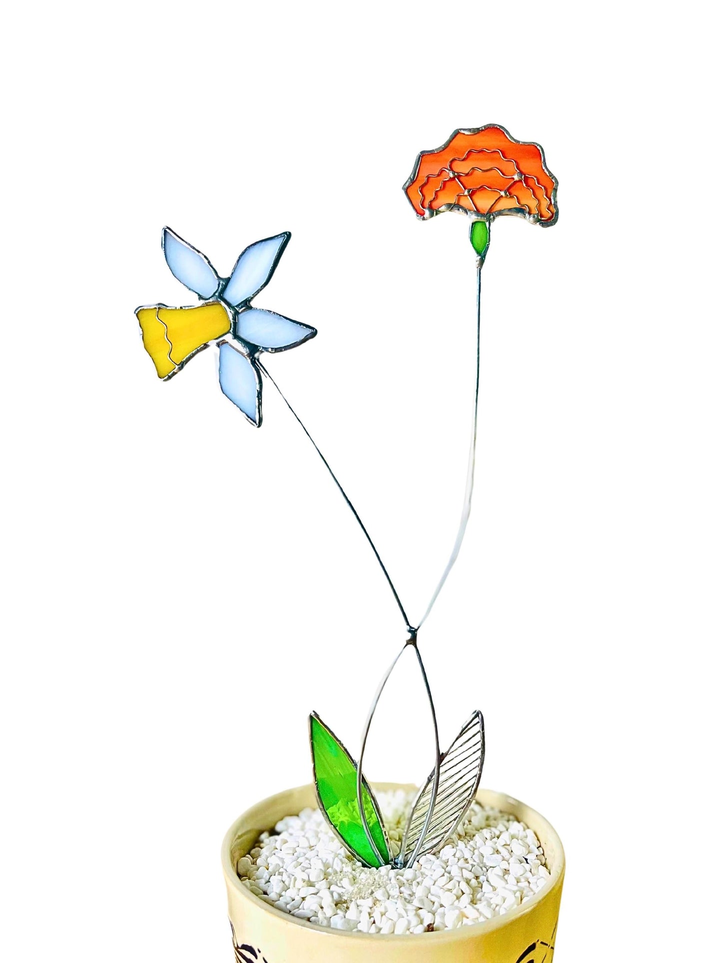 Daffodil+ Marigold Flower Stem