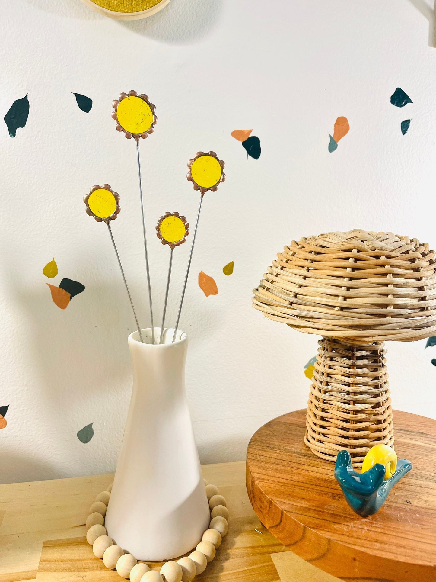 Glass Buttercup Set