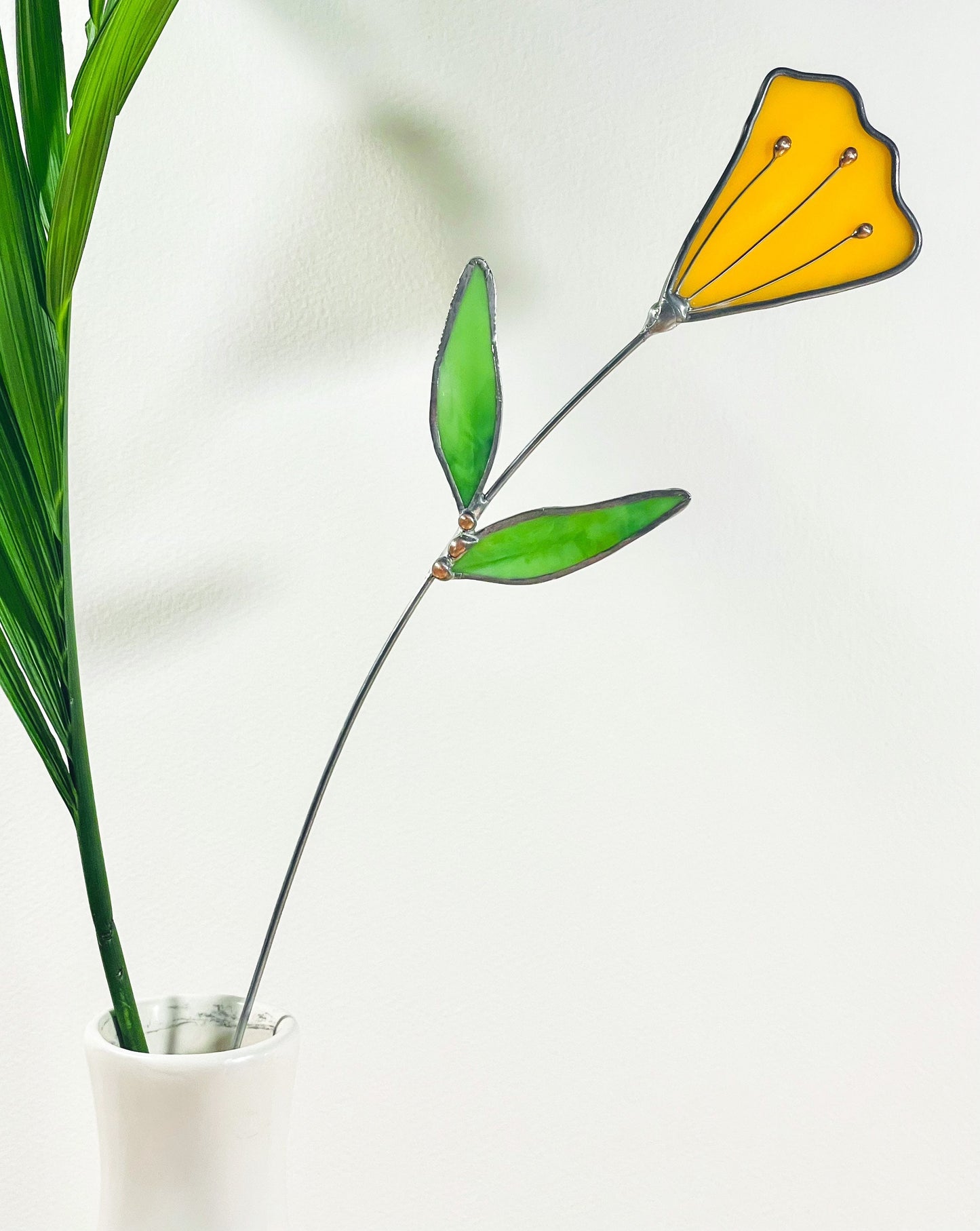 Stained Glass Floral Arrangement