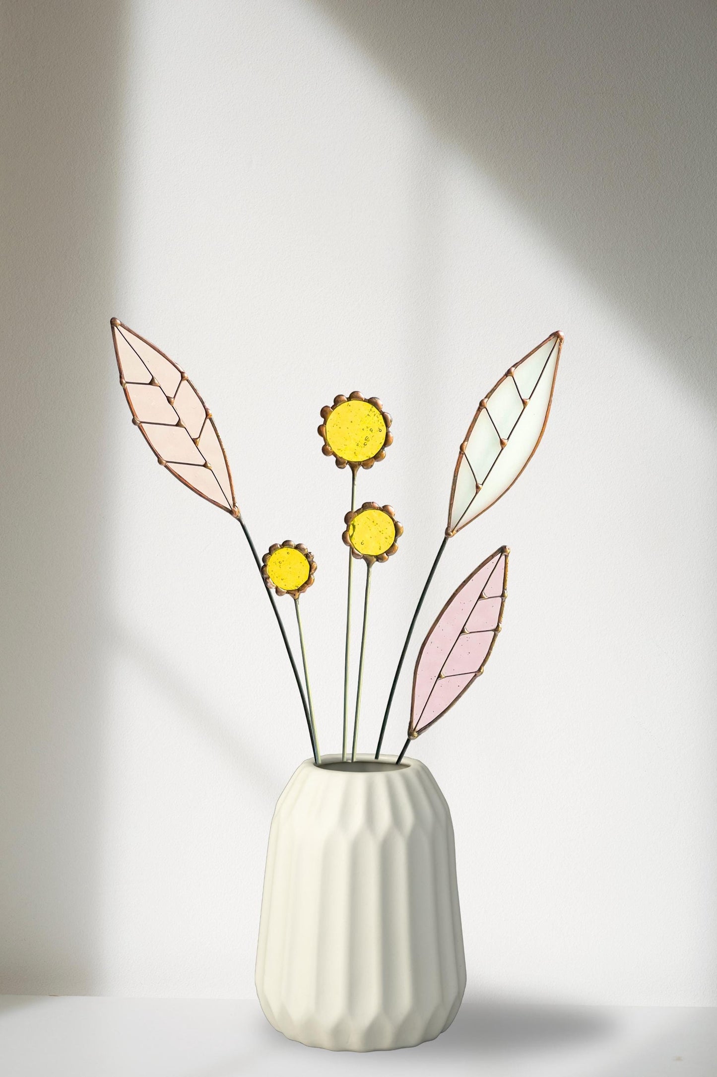 Glass Buttercup Set