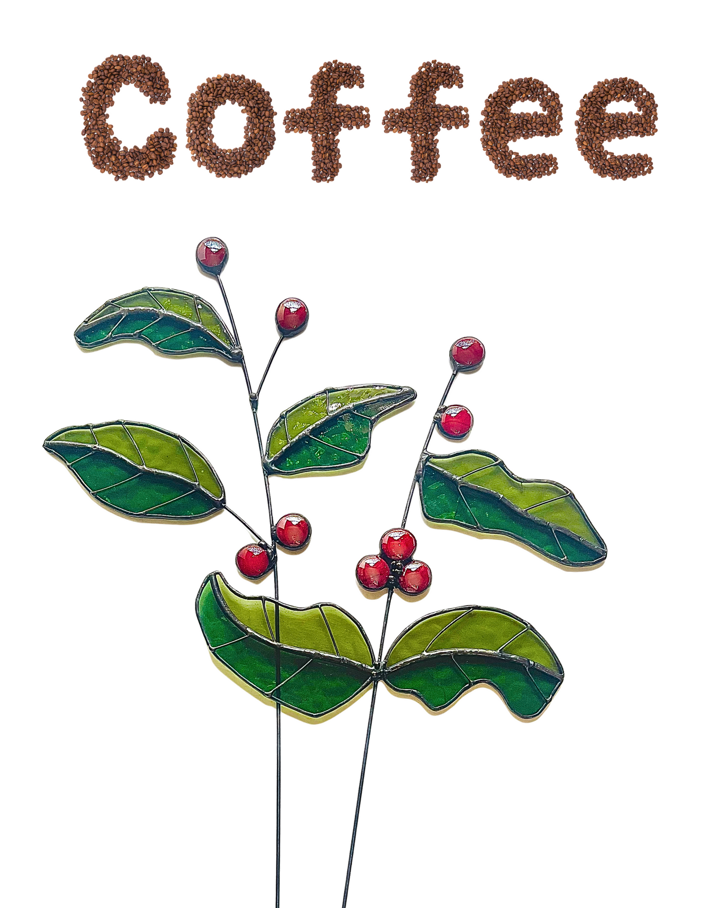 Stained Glass Coffee Plant