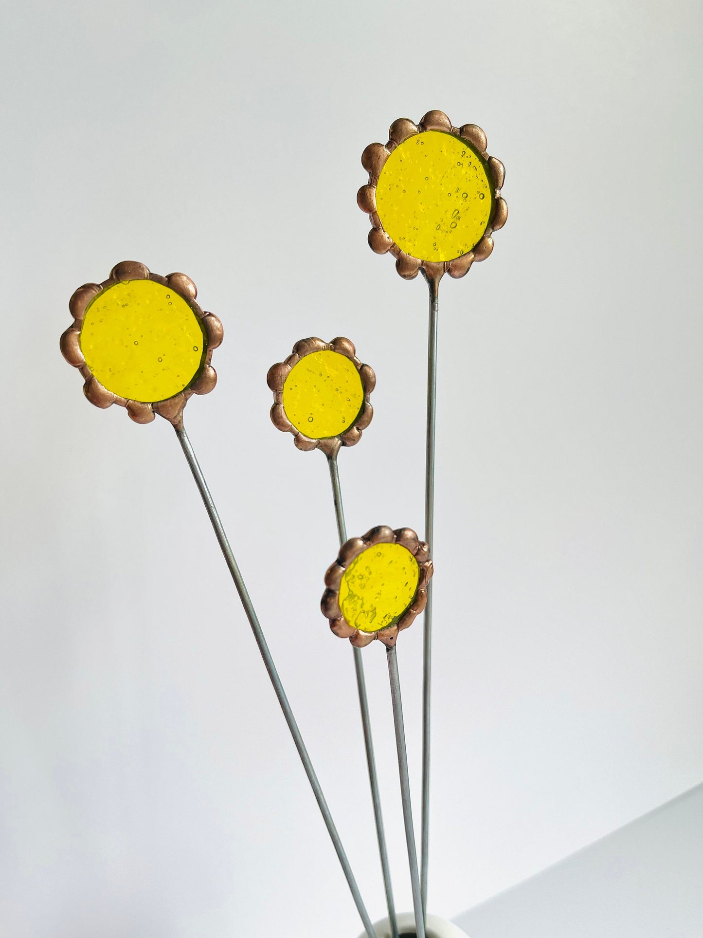 Glass Buttercup Set