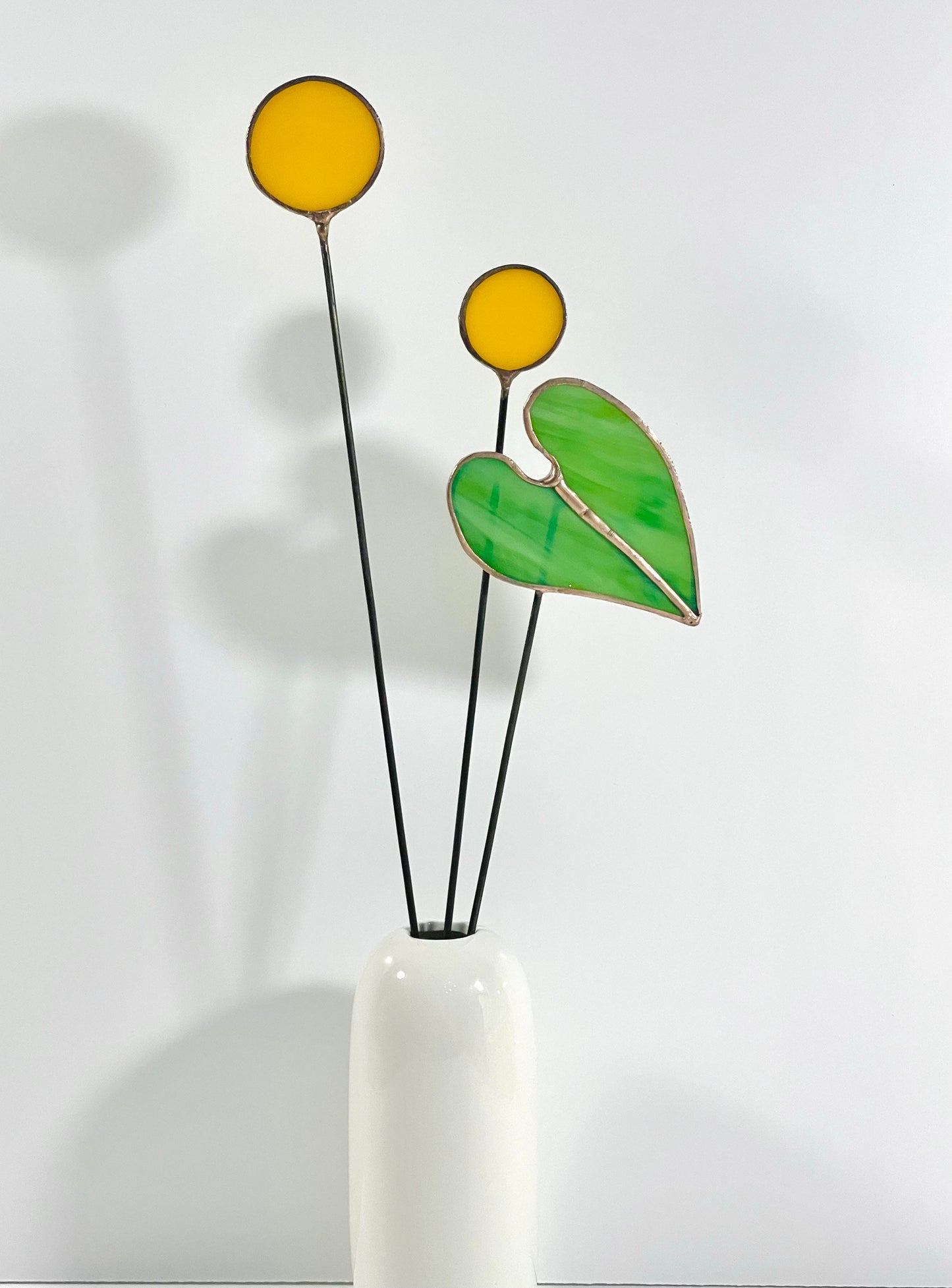Glass Billy Button Stems