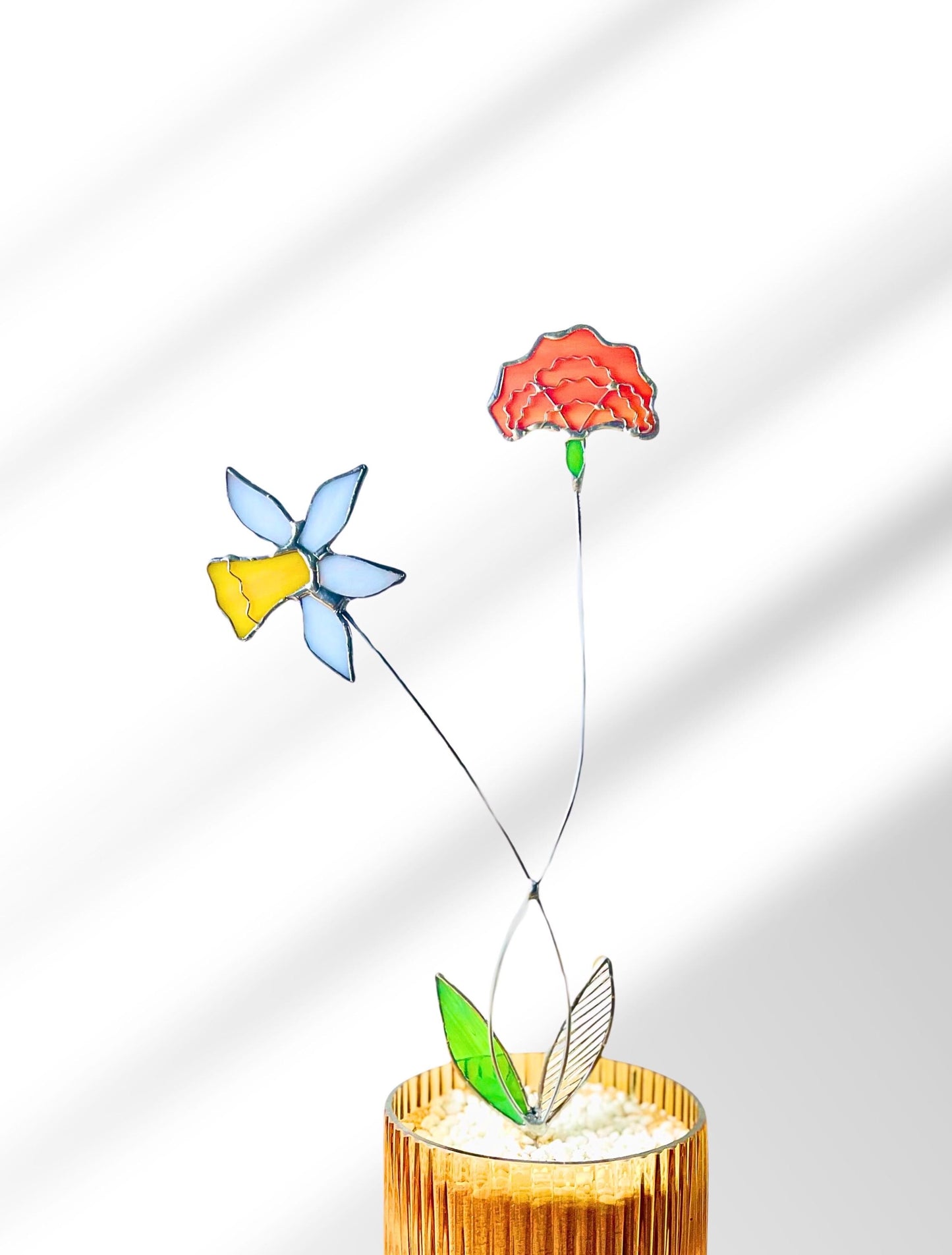 Daffodil+ Marigold Flower Stem