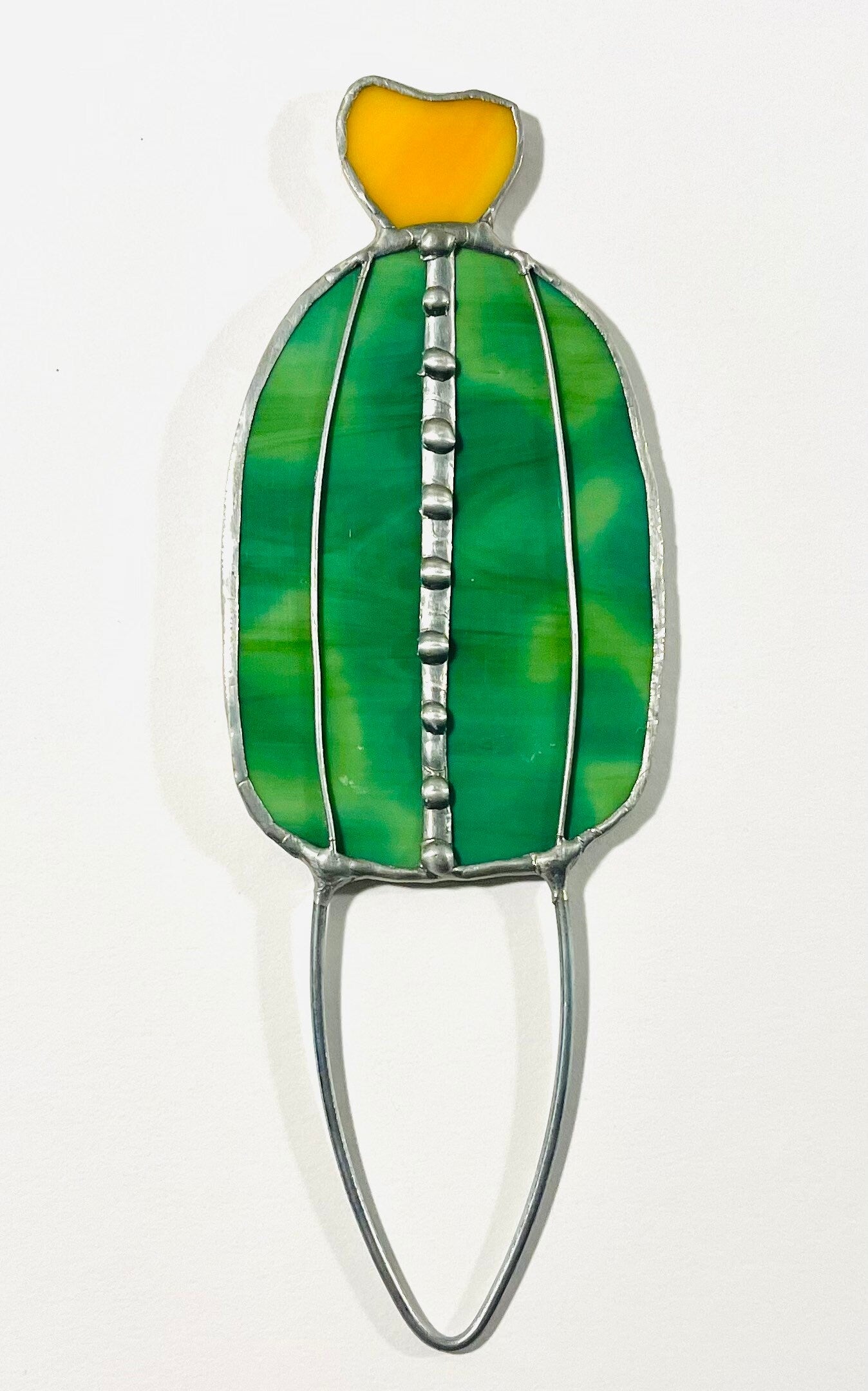 Baby Barrel Glass Cactus
