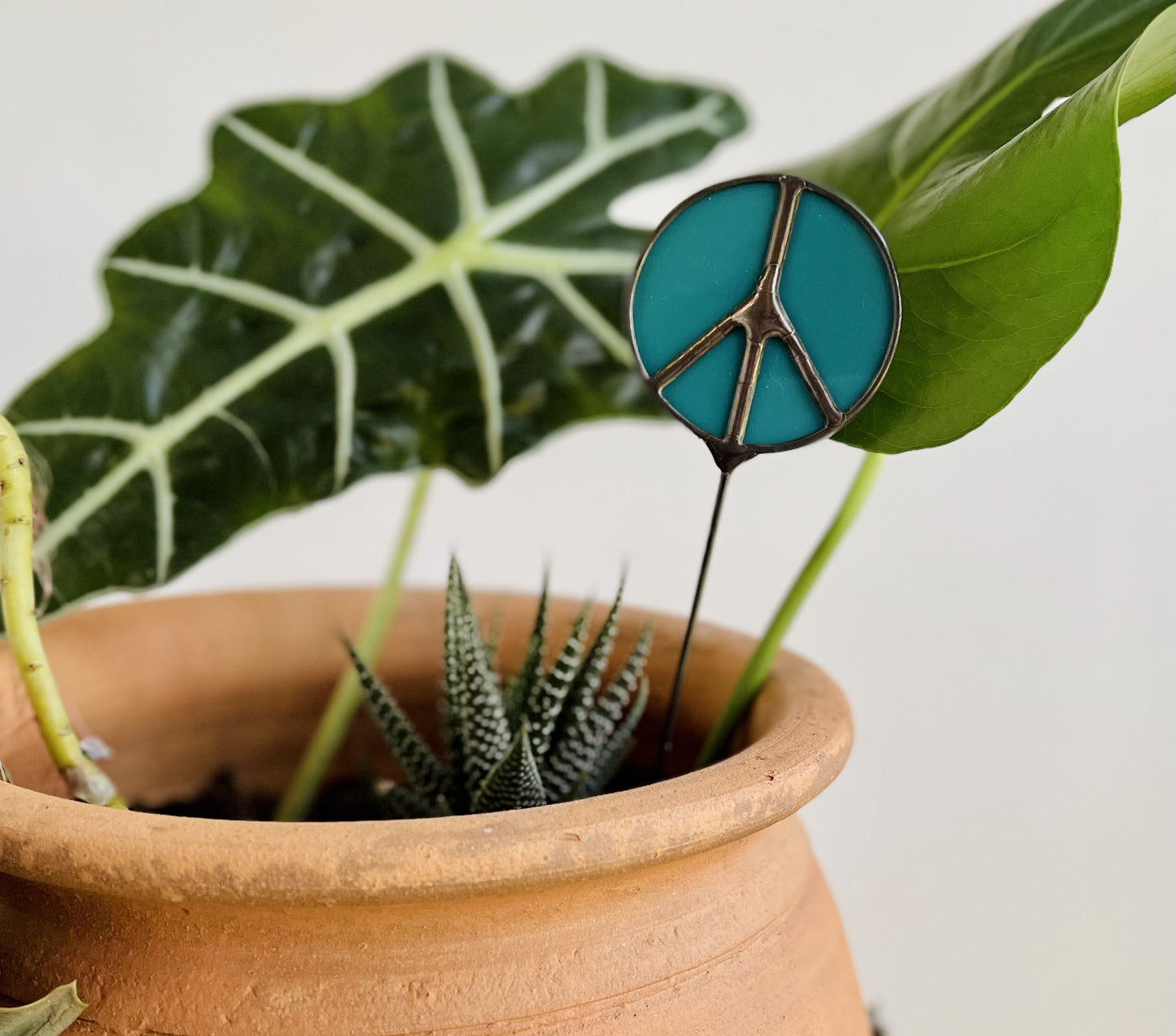 Peace Sign Plant Stake - Samara Designs Studio