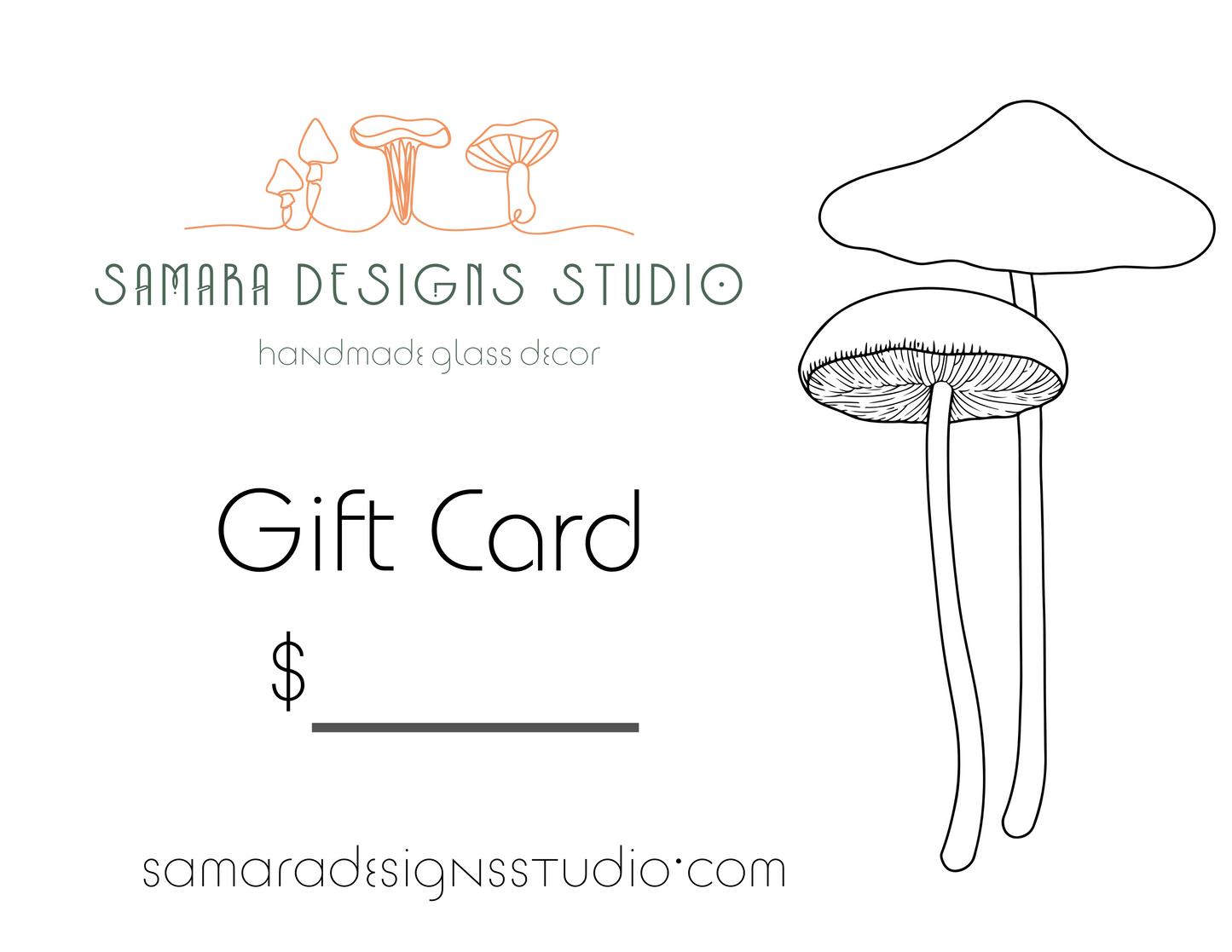 Samara Designs Studio Gift Card - Samara Designs Studio