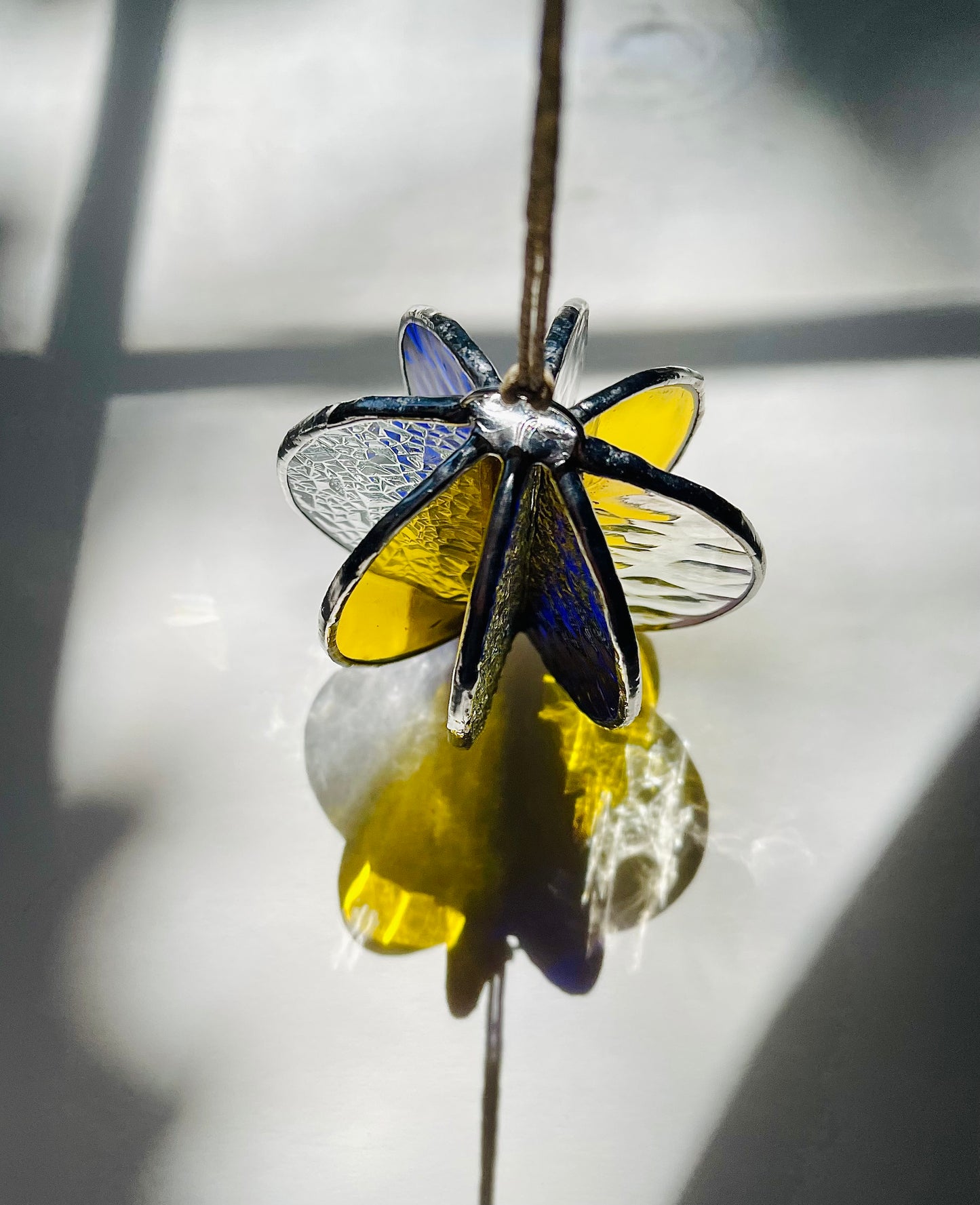 3D Stained Glass Wind Spinner - Samara Designs Studio