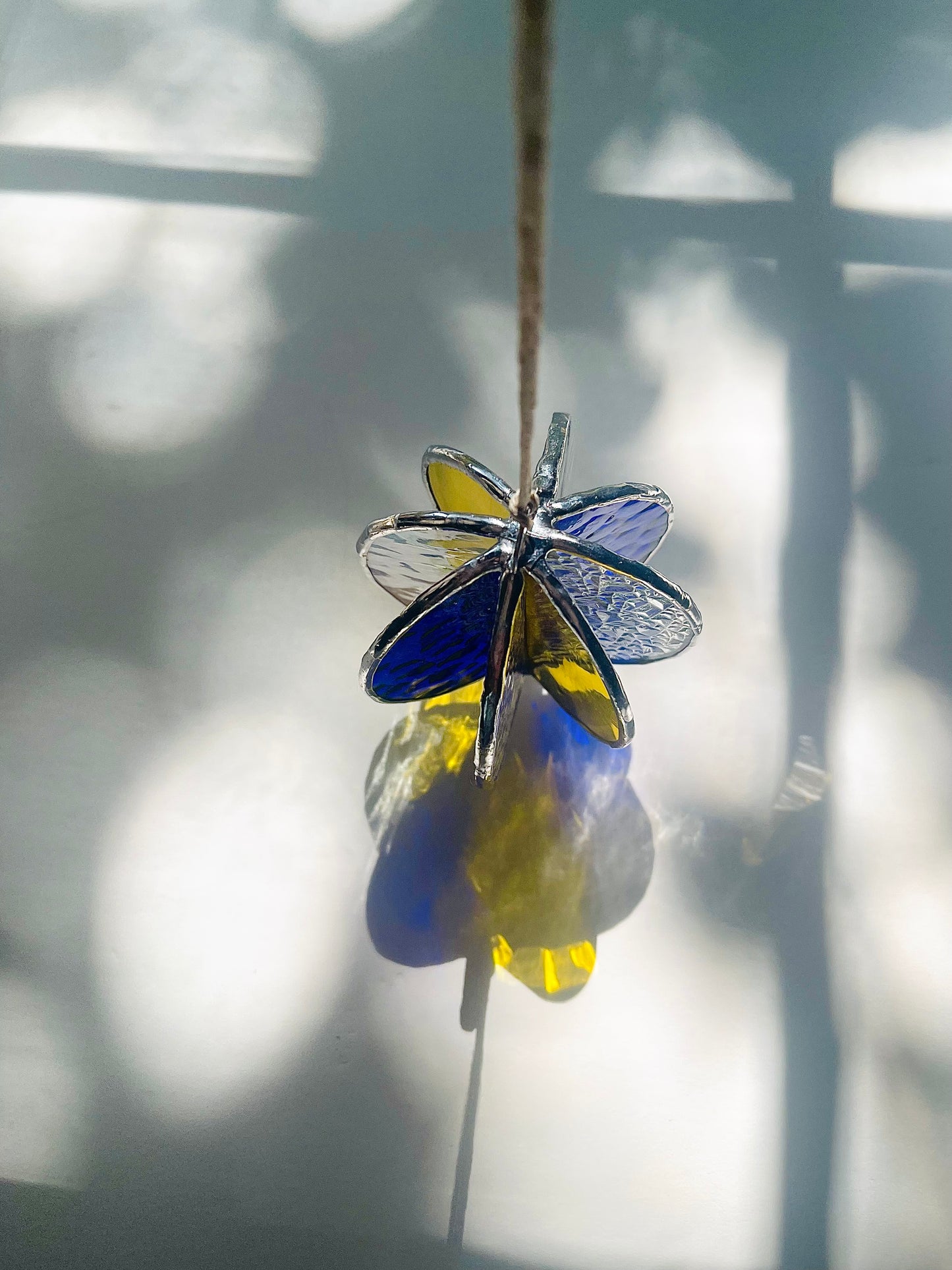 3D Stained Glass Wind Spinner - Samara Designs Studio