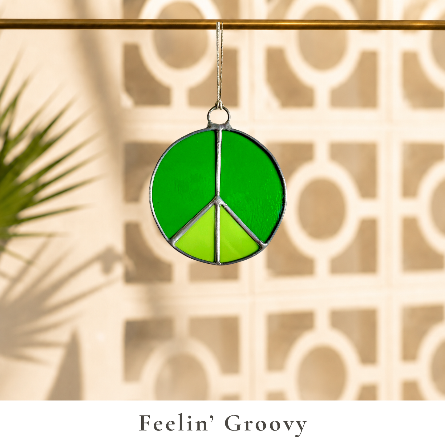 Peace Sign Christmas Ornament - Samara Designs Studio