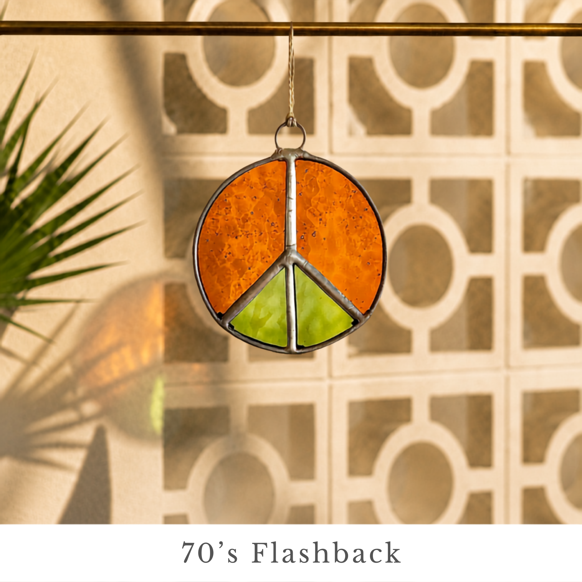 Peace Sign Christmas Ornament - Samara Designs Studio