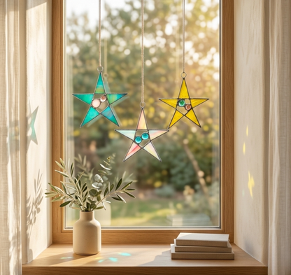 Wishing Star Suncatcher - Samara Designs Studio