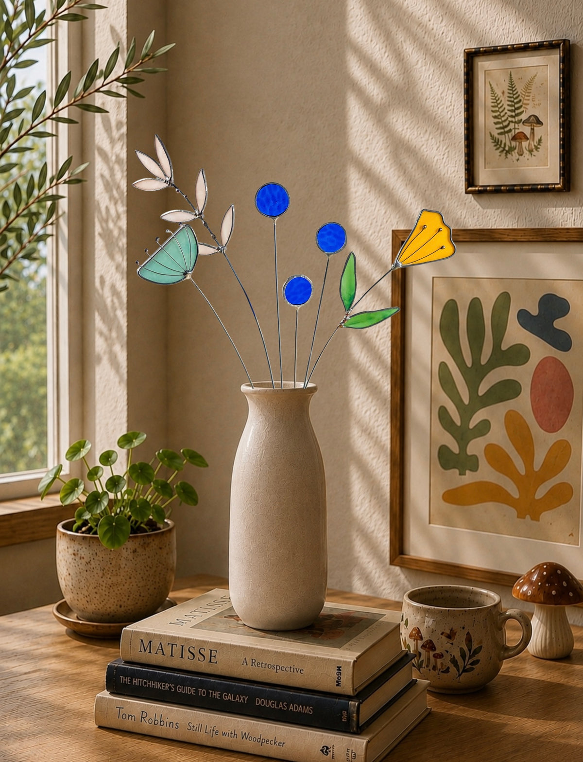 Stained Glass Wildflower Arrangement | Forever Flower Bouquet