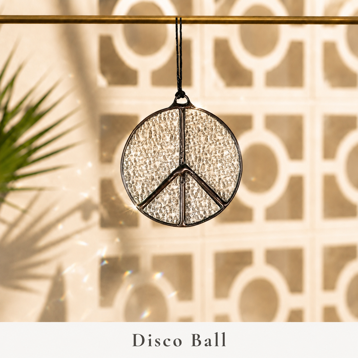 Peace Sign Christmas Ornament - Samara Designs Studio