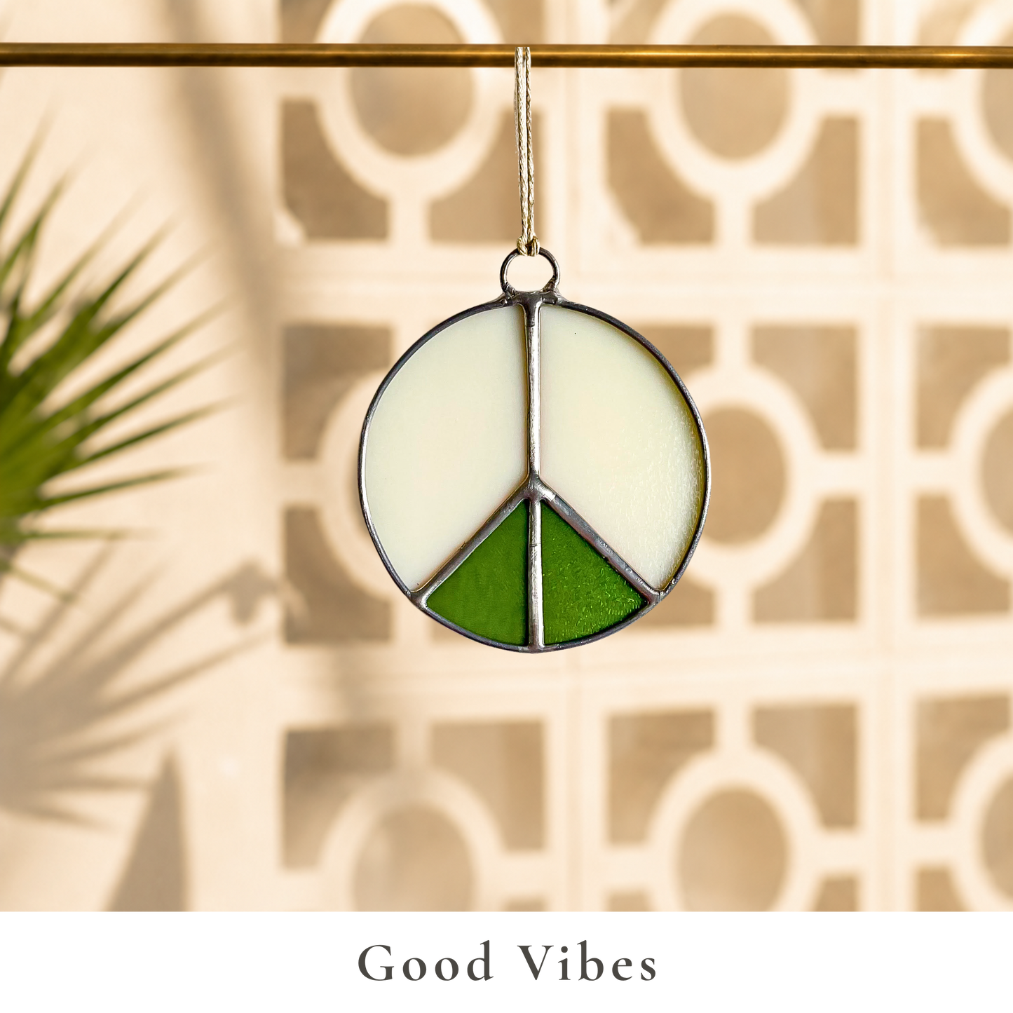 Peace Sign Christmas Ornament - Samara Designs Studio
