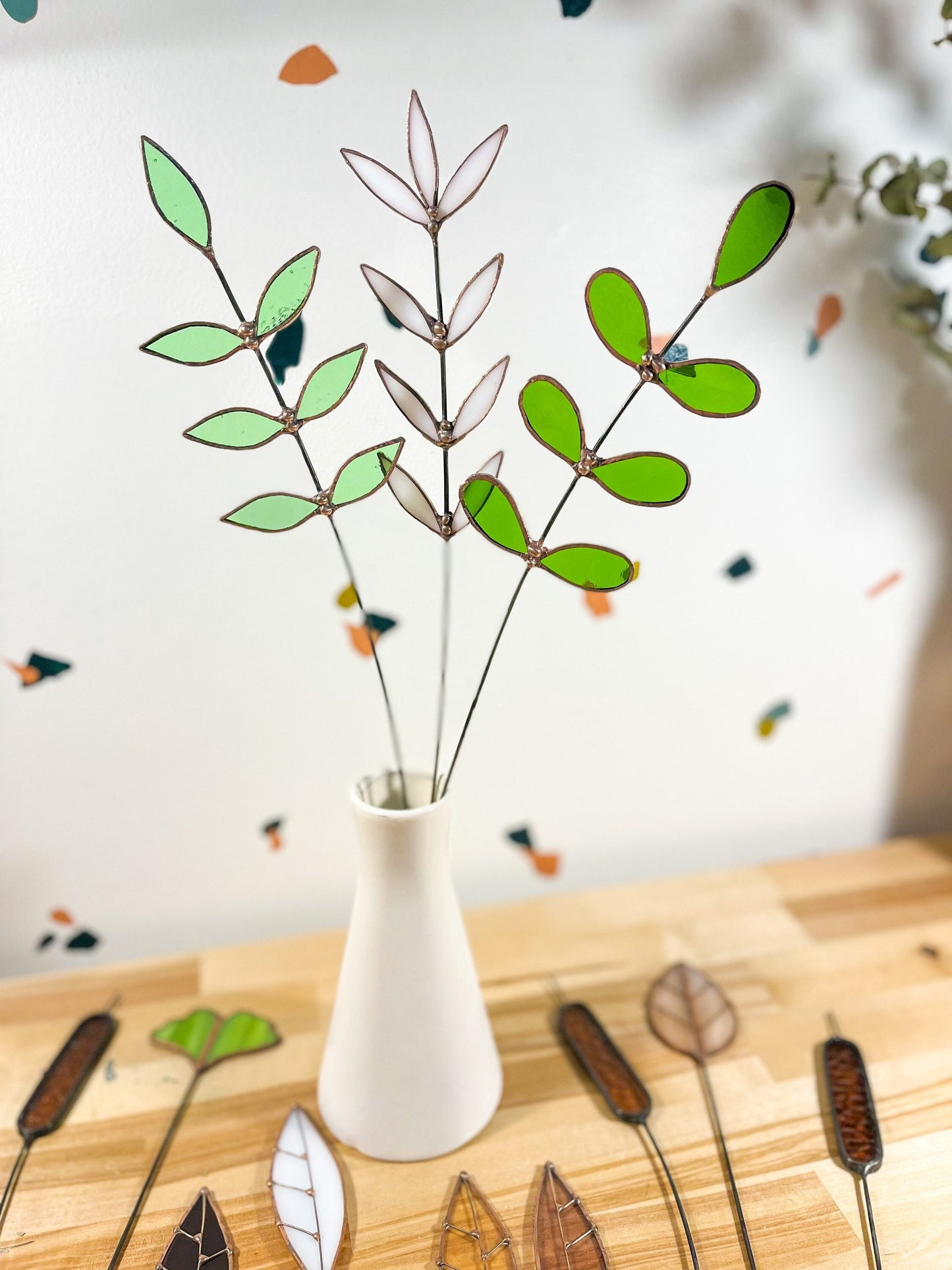 Bespoke Glass Floral Arrangement