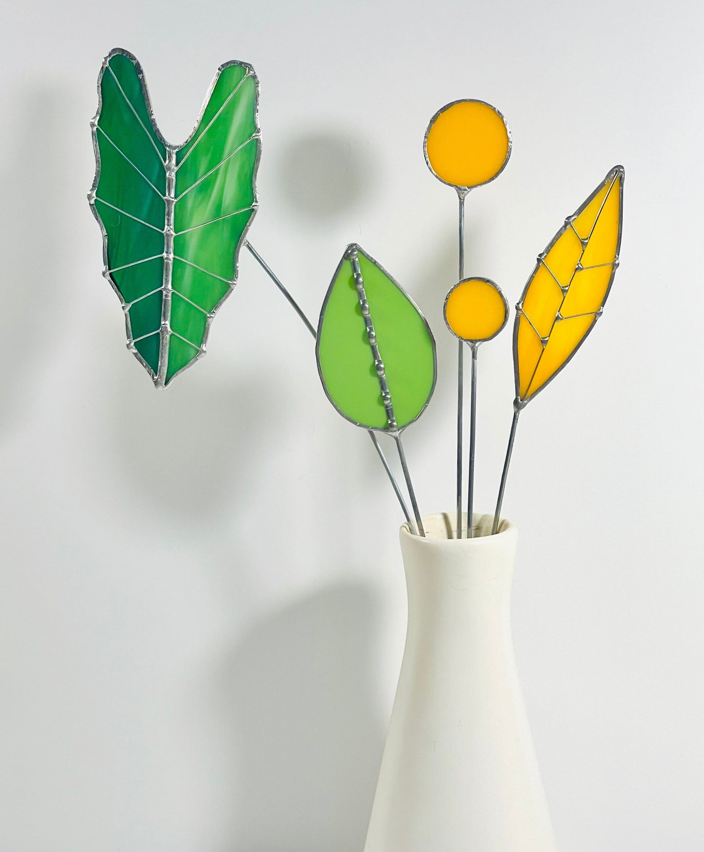 Stained Glass Floral Arrangement