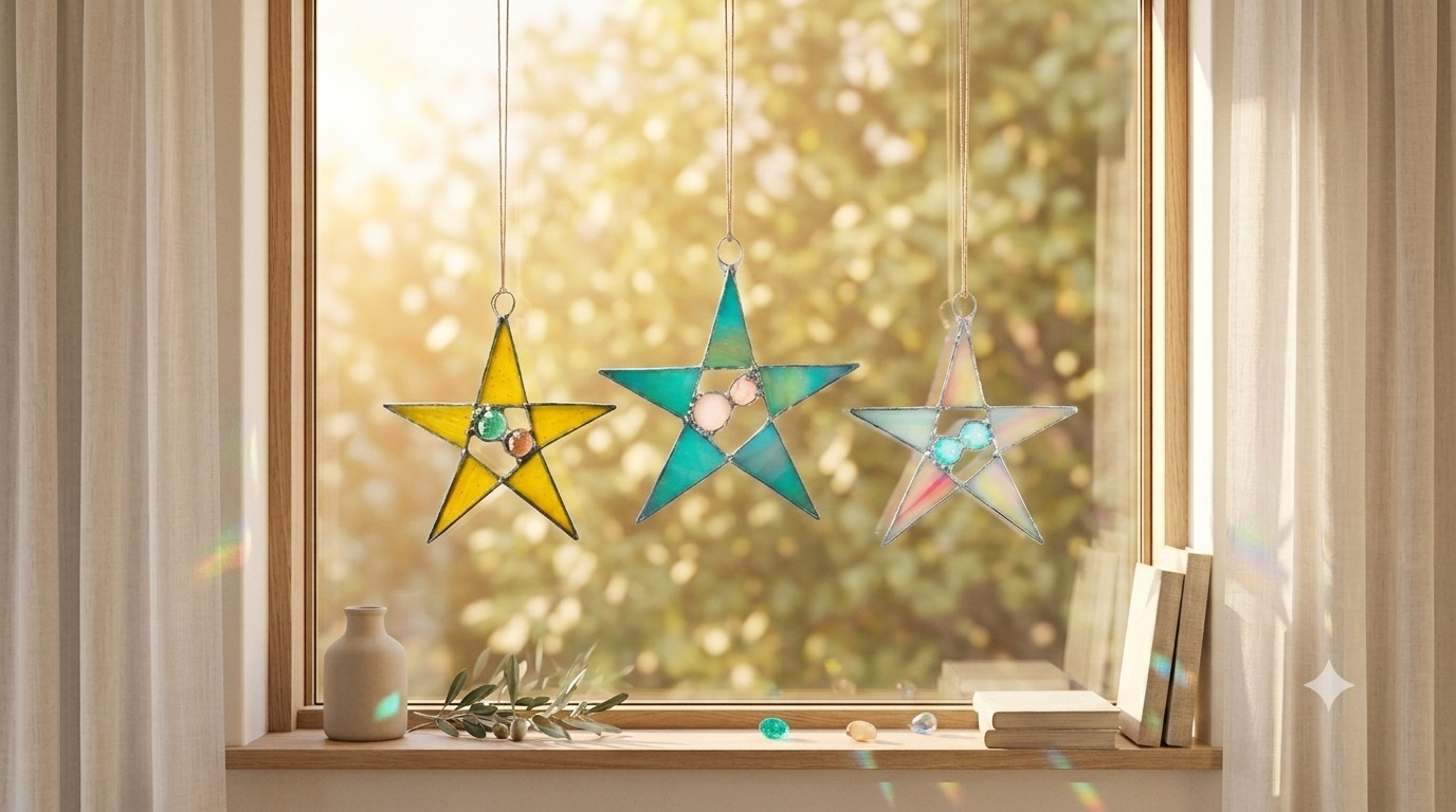 Wishing Star Suncatcher - Samara Designs Studio