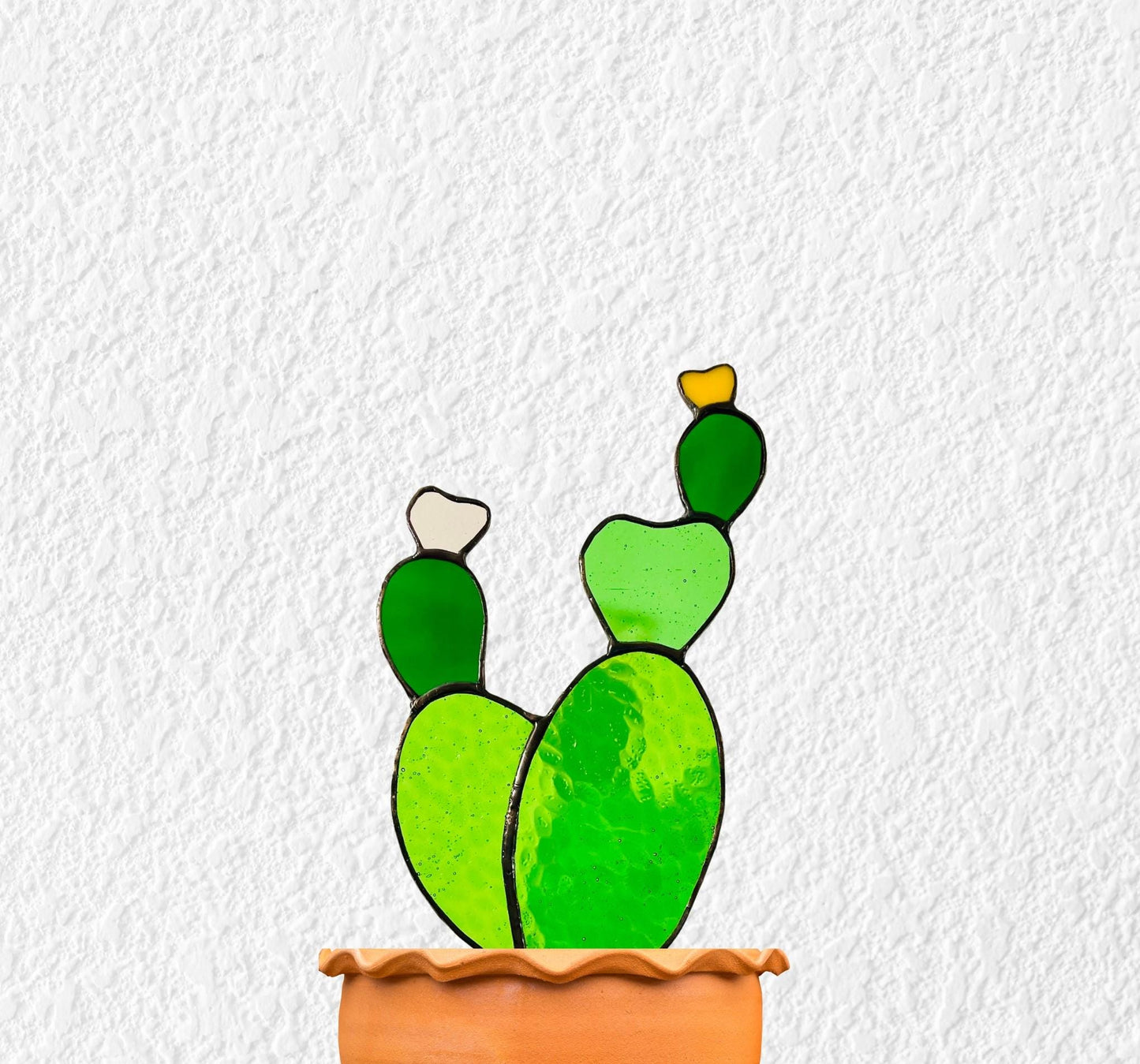 Glass Prickly Pear Cactus