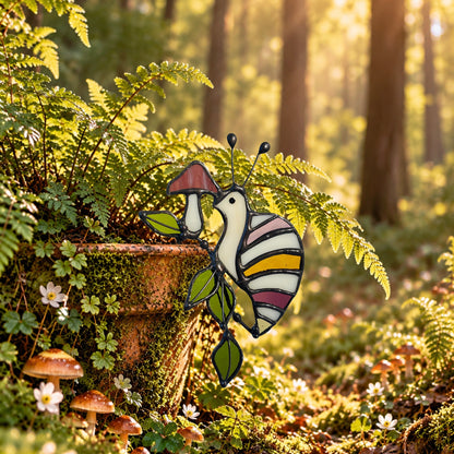 Woodland Snail Stained Glass Pot Hugger
