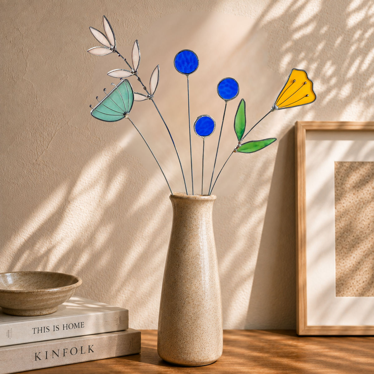 Stained Glass Wildflower Arrangement | Forever Flower Bouquet