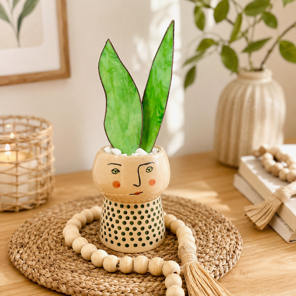 Baby Stained Glass Snake Plant - Samara Designs Studio