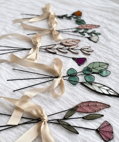 Personalized Stained Glass Keepsake Bouquet - Samara Designs Studio