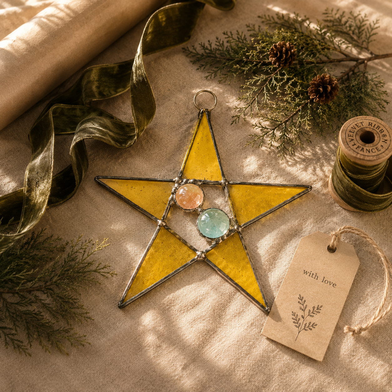 Wishing Star Suncatcher - Samara Designs Studio