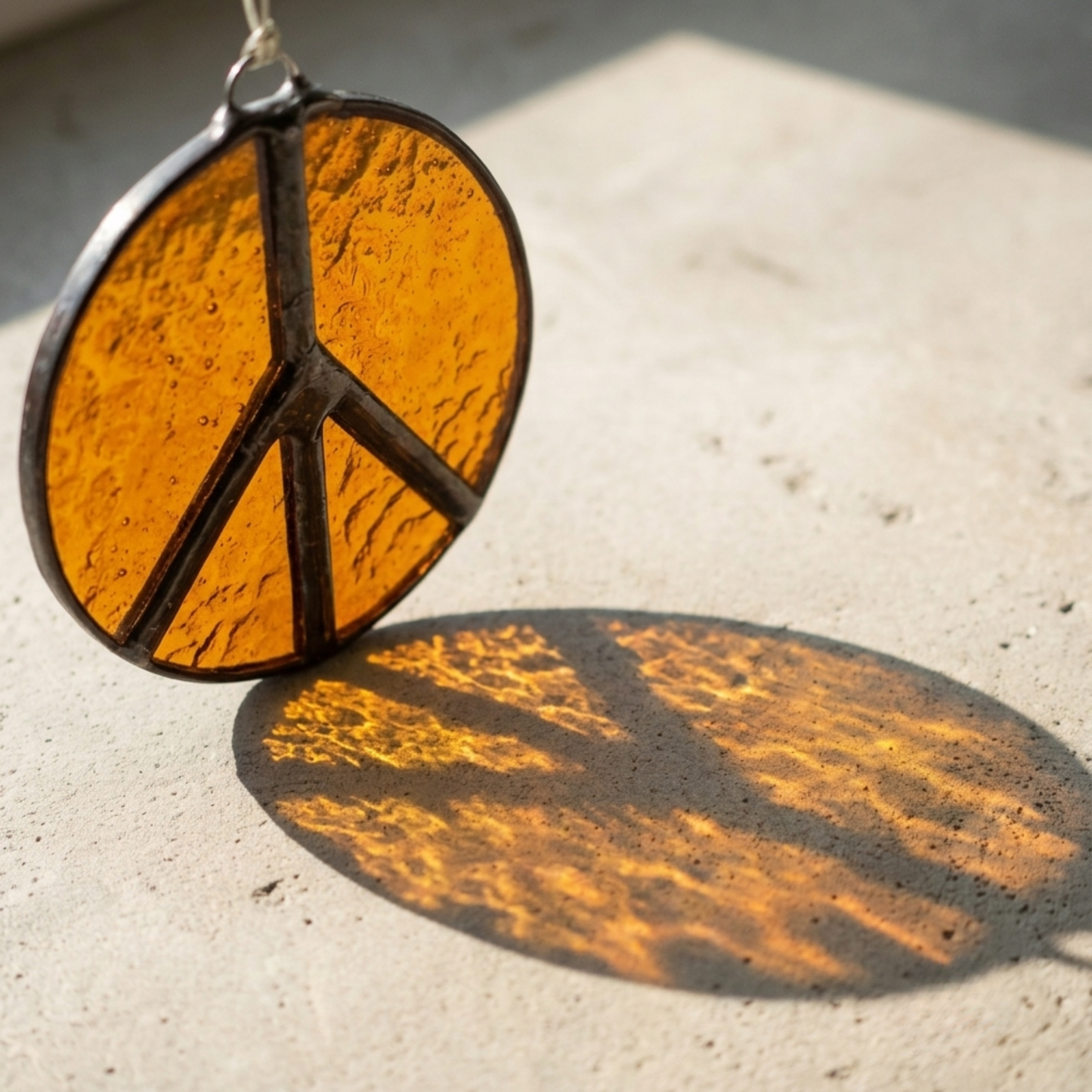 Peace Sign Christmas Ornament - Samara Designs Studio