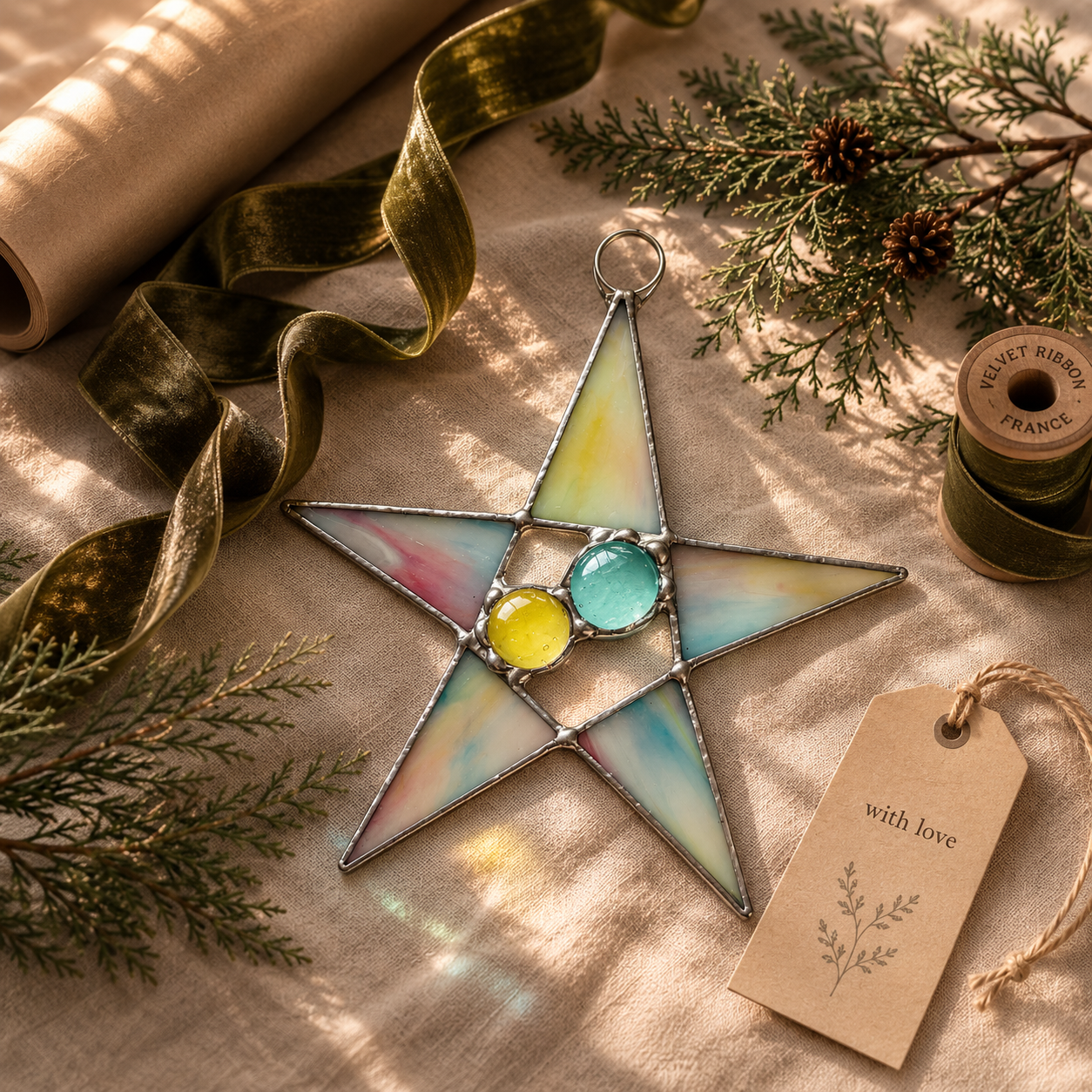 Wishing Star Suncatcher - Samara Designs Studio