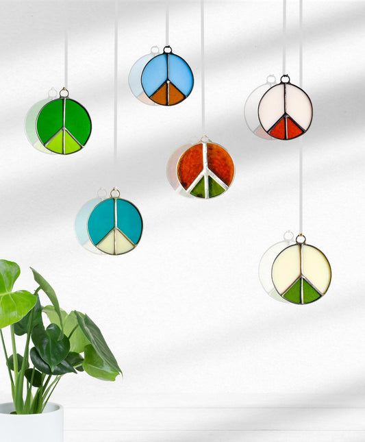Peace Sign Suncatcher
