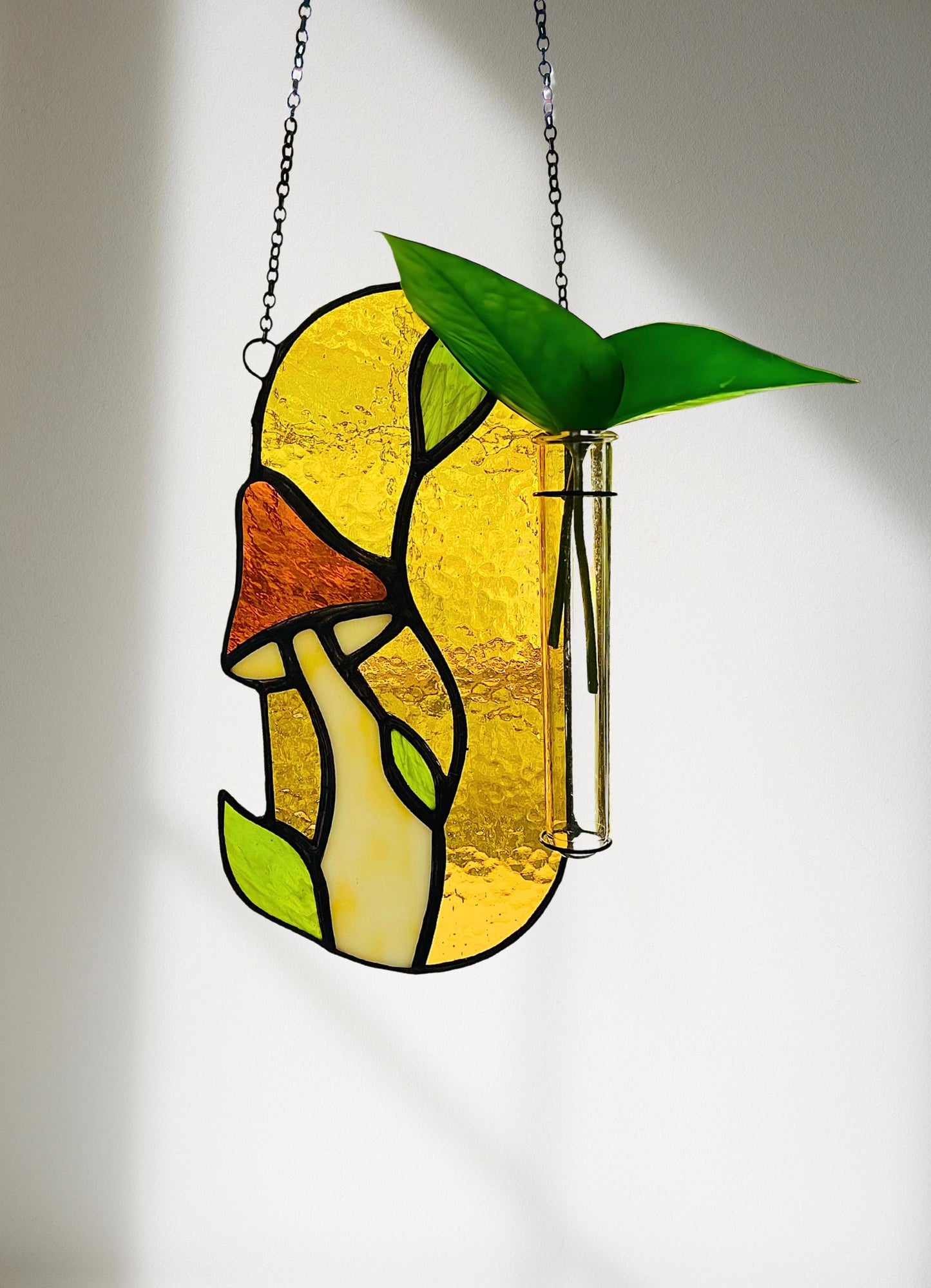 Stained Glass Mushroom Propagation Station - Samara Designs Studio