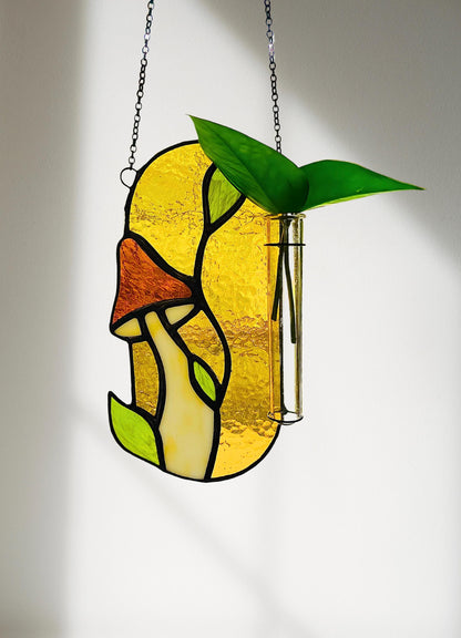 Stained Glass Mushroom Propagation Station - Samara Designs Studio