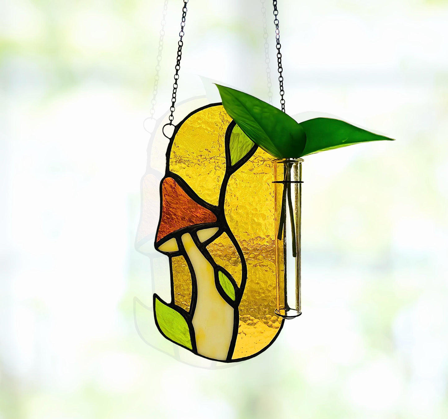 Stained Glass Mushroom Propagation Station - Samara Designs Studio