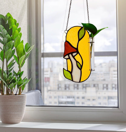 Stained Glass Mushroom Propagation Station - Samara Designs Studio