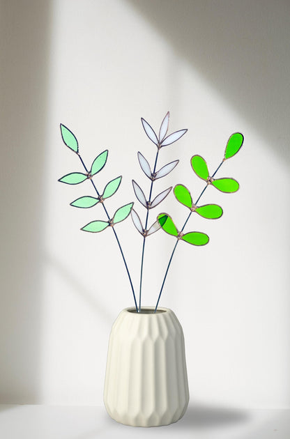 Bespoke Glass Floral Arrangement - Samara Designs Studio