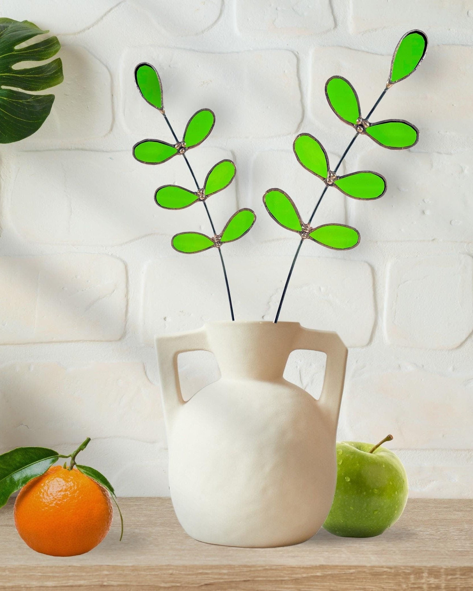 Moss Green Sprig Stems - Samara Designs Studio