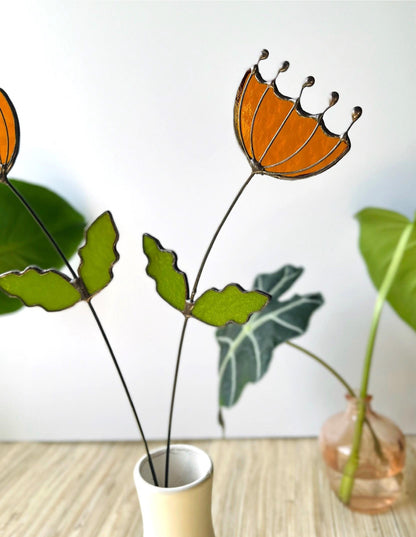 Queen Anne's Lace Glass Stem - Samara Designs Studio