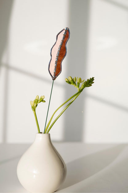 Glass Seed Pod Plant Stakes - Samara Designs Studio