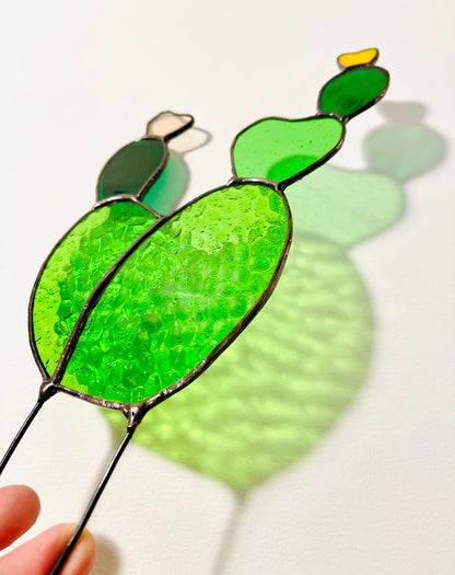 Glass Prickly Pear Cactus - Samara Designs Studio