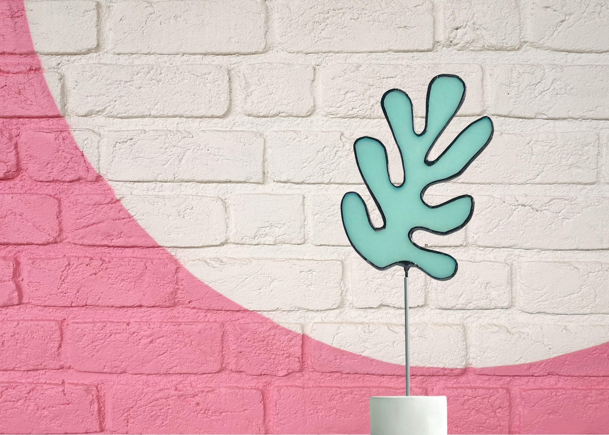 Matisse Inspired Stained Glass Sculpture - Samara Designs Studio