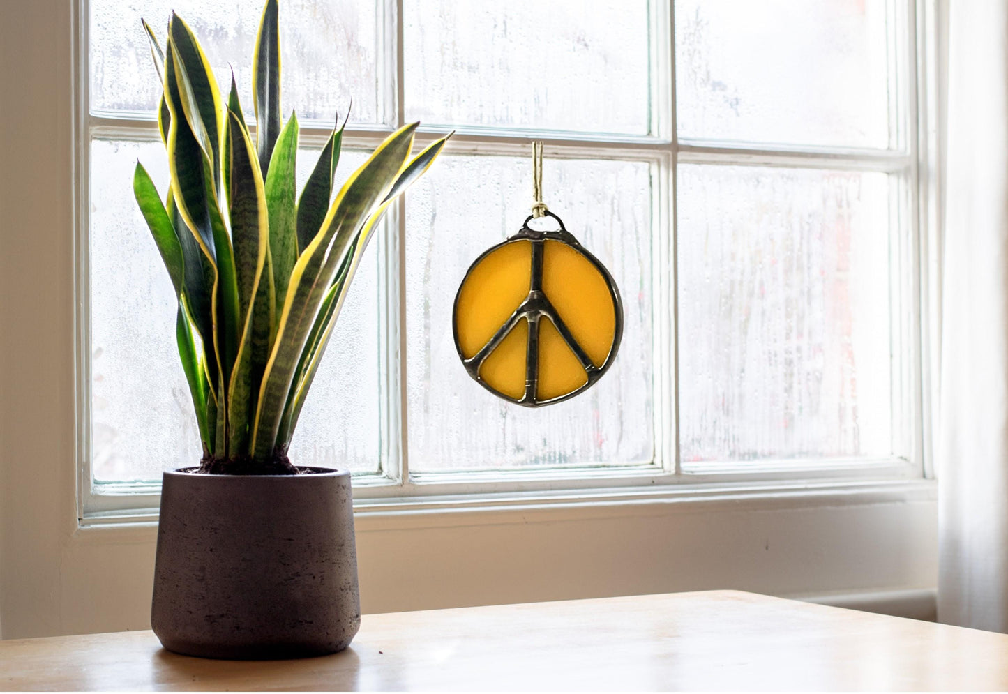 Peace Sign Suncatcher - Samara Designs Studio