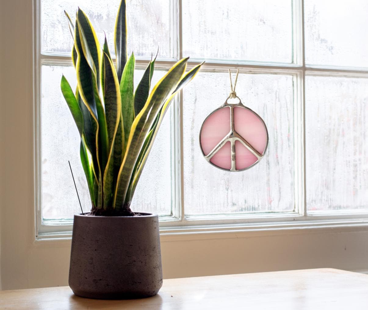 Peace Sign Suncatcher - Samara Designs Studio