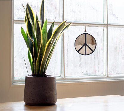Peace Sign Suncatcher - Samara Designs Studio