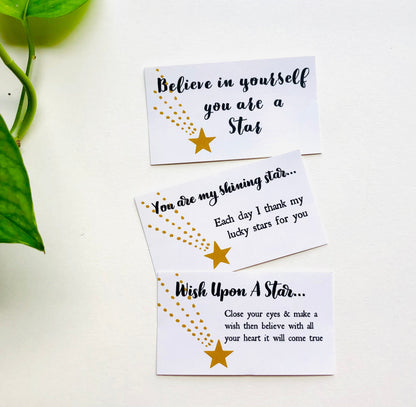 Pearl with Blue Star Suncatcher - Samara Designs Studio