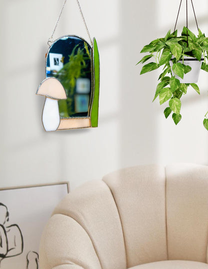 Small Mushroom Accent Mirror - Samara Designs Studio