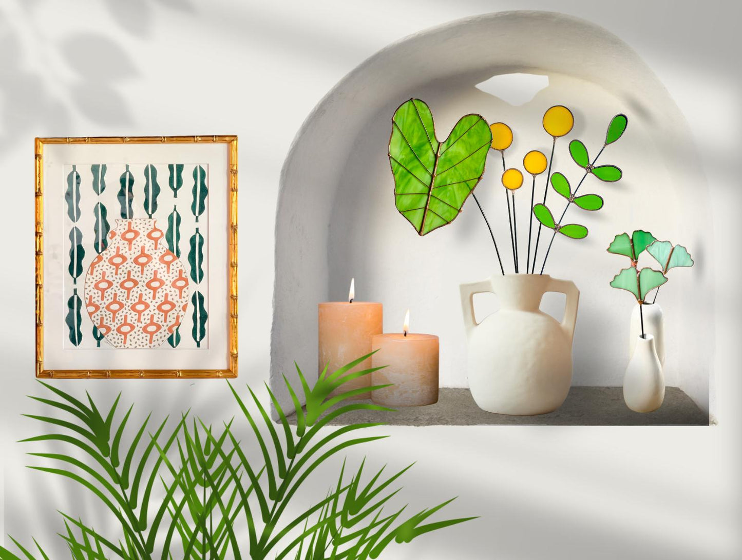 Giant Elephant Ear Stem - Samara Designs Studio