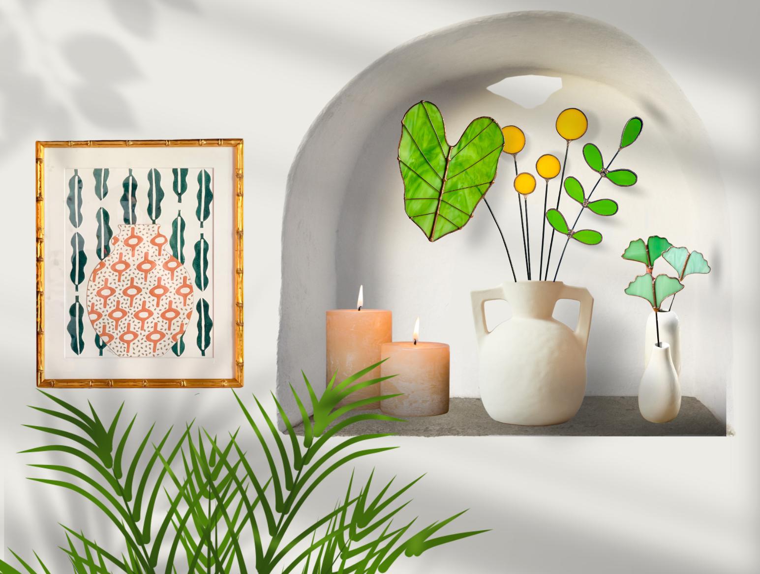 Giant Elephant Ear Stem - Samara Designs Studio